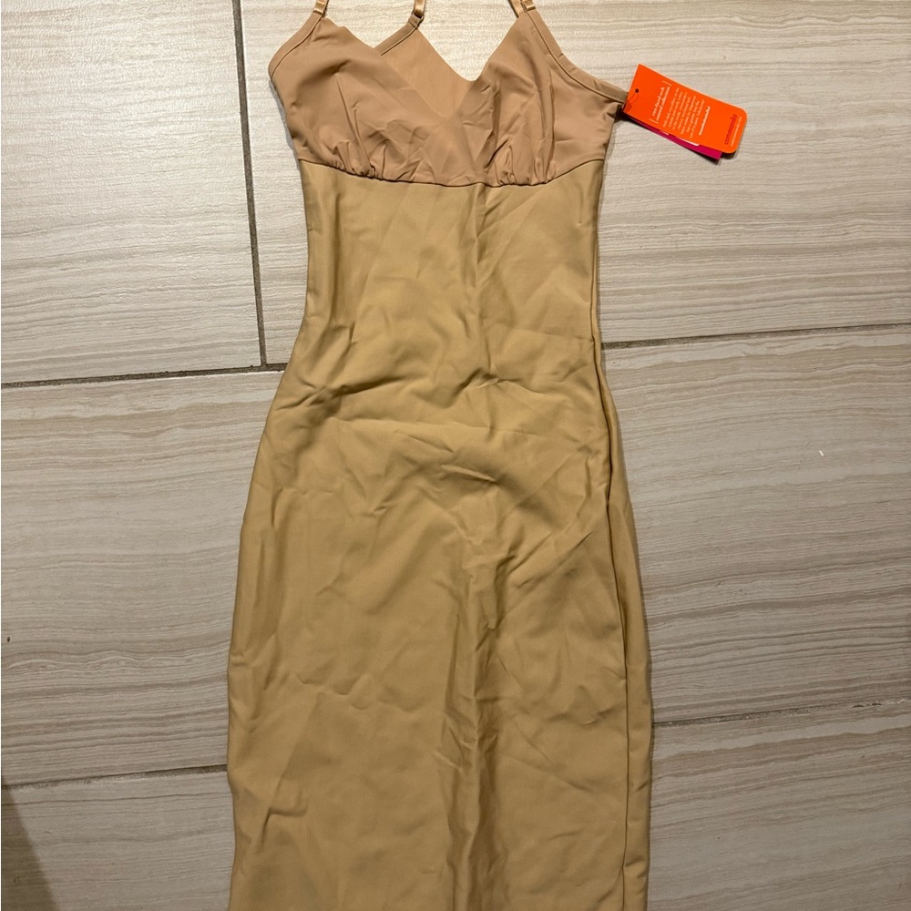 Commando Two-Faced Tech Control Full Slip in Nude